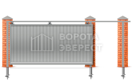 Откатные ворота 12 м 12000×2000 ВЭ-5990